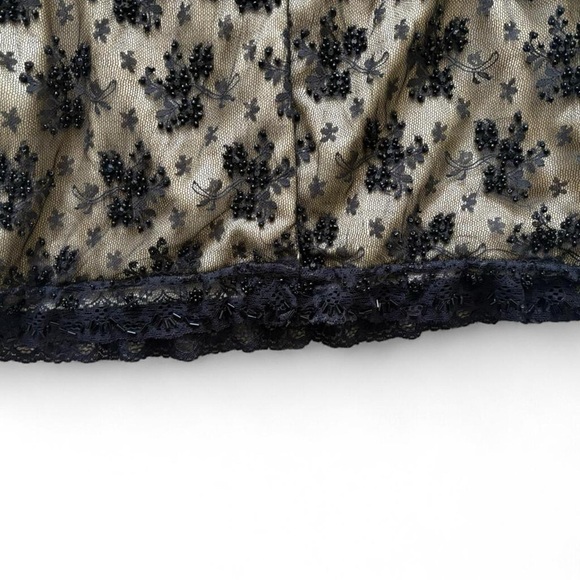 Tracy Reese Black and Cream Lace Chemise - Picture 5 of 6